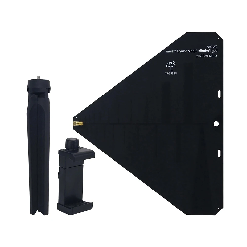 ZA-048 Logarithmic Log Periodic Antenna 400MHz-8GHz Dipole For HAM Radio 5G Signal Analysis For Spectrum Monitoring Accessories
