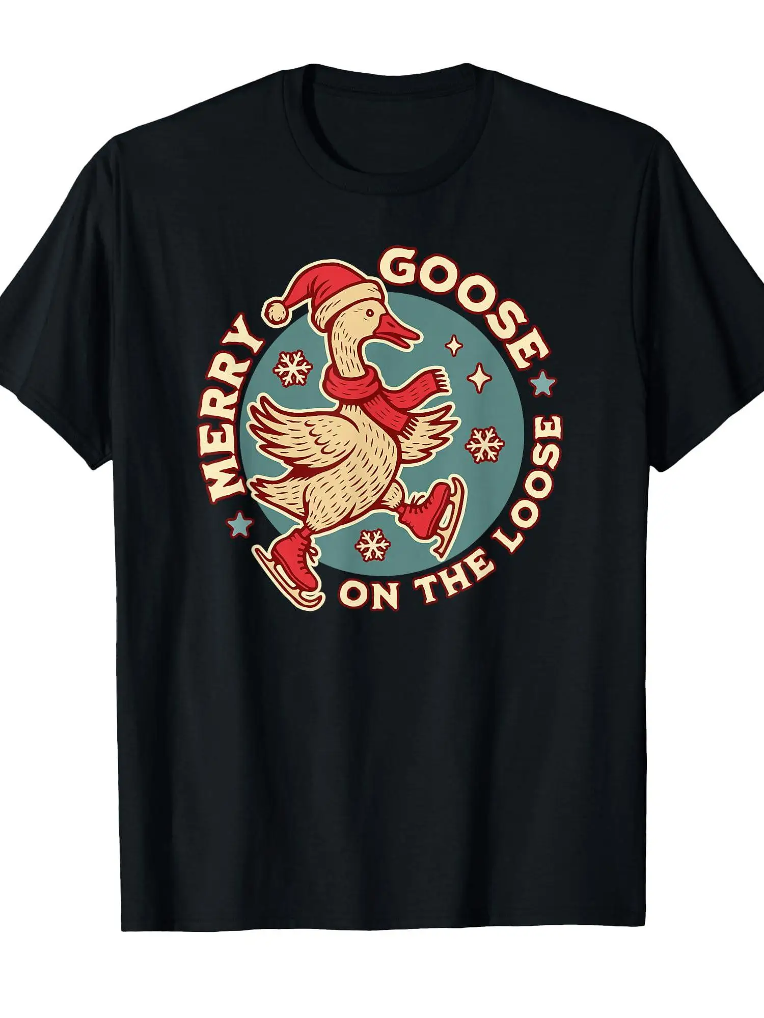 Men's Octopus Graphic T-Shirt - Soft 180g Pure Cotton,Casual Loose Fit Short Sleeve Tee with Eye-Catching Black Ink Design