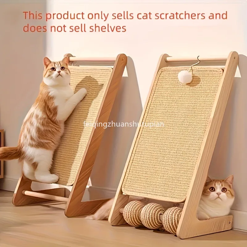 

Sturdy Sisal Cat Scratching Pad Wall Climbing Suitable for Sofa Safety Design Suitable for Exercise And Rest Scratching Post
