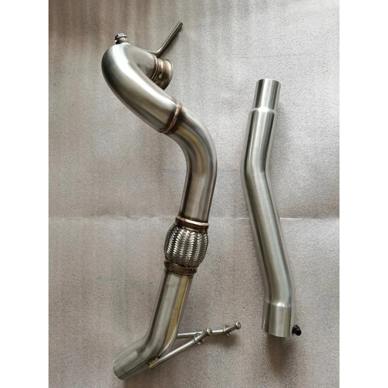Downpipe for Golf VI 2.0 TDI CR 2007-2014 Stainless Steel Exhaust System Upgrade High Corrosion Resistance
