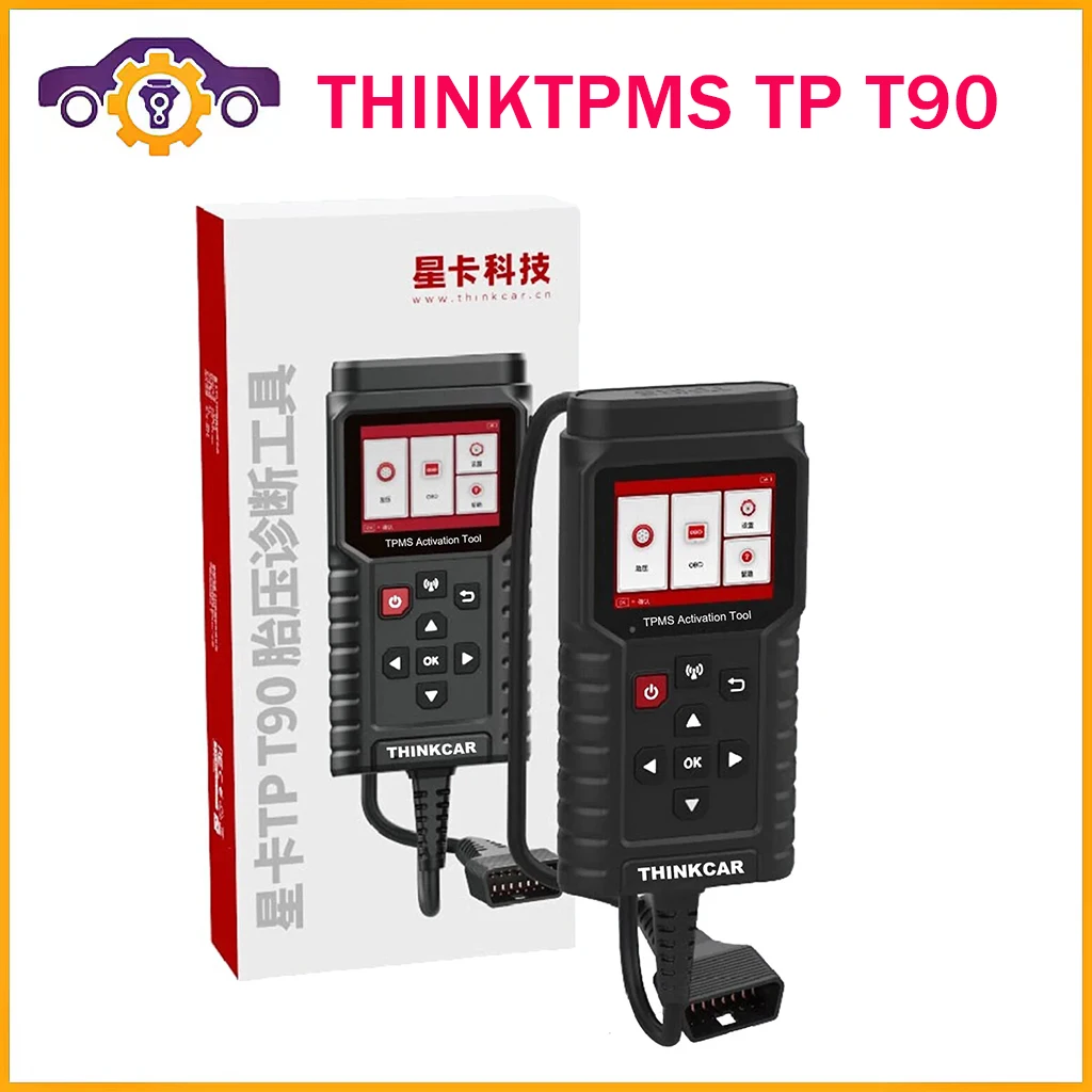 ThinkCar THINKTPMS TP T90 TPMS Programmer S2 315MHz 433MHz 2in1 Car Tire Pressure Diagnosis Tool TPMS Sensor Service Tool