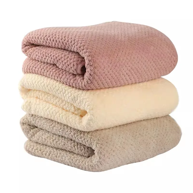 Bathing towels, household ultra-fine fiber towels, absorb water quickly and do not shed hair. Bathing towels, adult towels