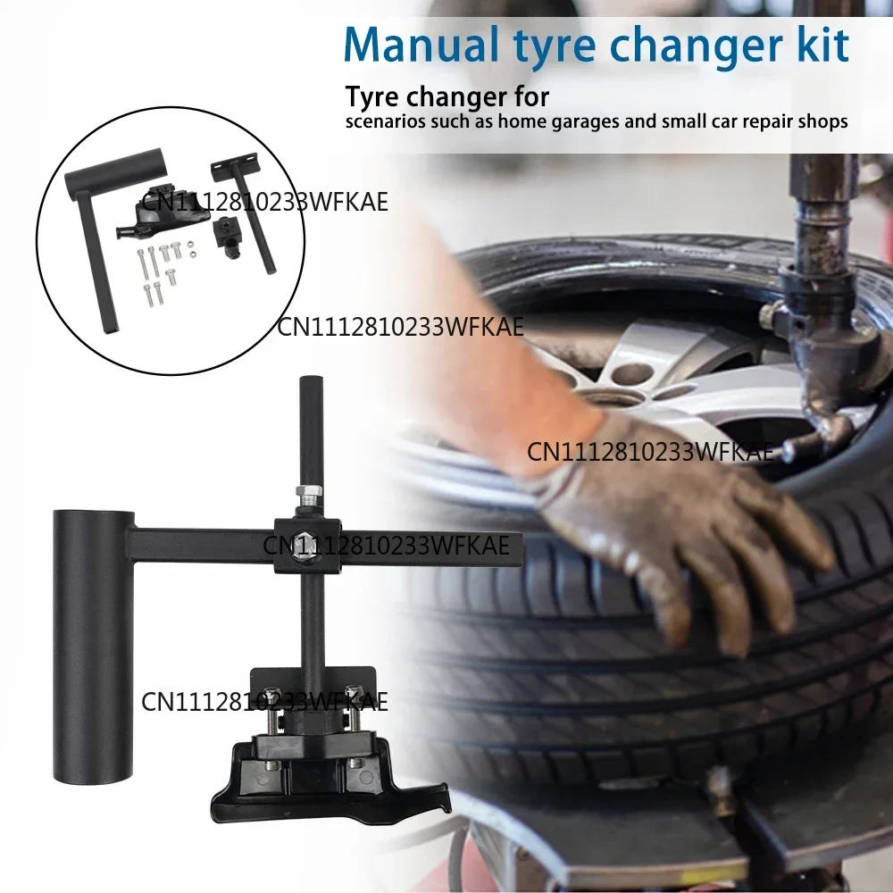 Manual Tire Changing Machine Duck Head Modification Welding Kit Tire Changer Machine Tool For Most Car Wheels XLB-1173-BK