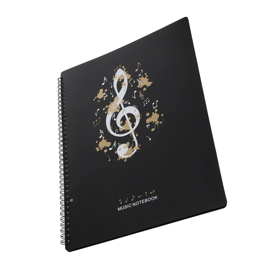 

Binder For Piano Sheet Music A4 Transparent Inserts Document Organizer Stylish File Storage Bag Music Score Folder