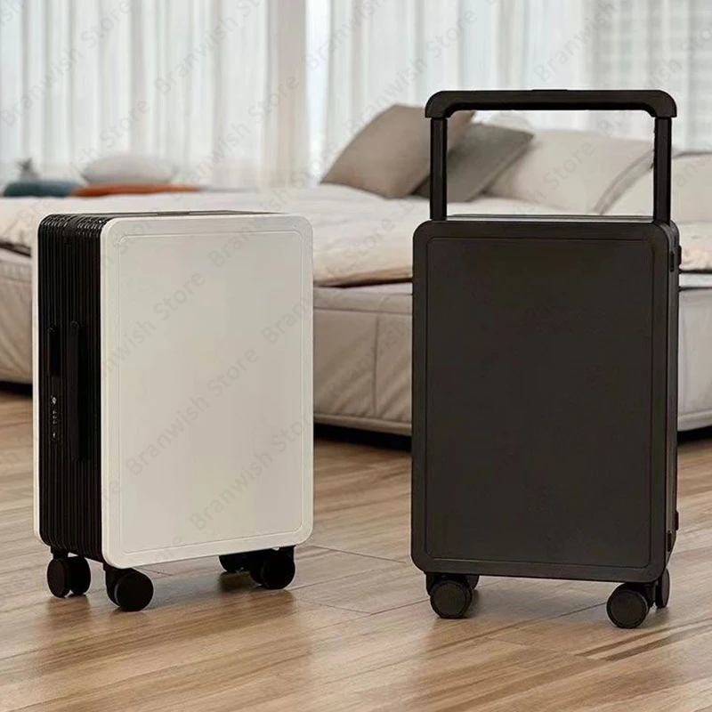 Travel Suitcase Wide Trolley Luggage With Spinners Colorful Suitcase Trolley Case With Password Lock 20Inch Carry-On Luggage