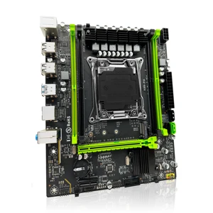 ZSUS-X99 P4 Motherboard Set Kit, Intel LGA2011-3, Xeon E5, 2630, CPU V4, DDR4, 16GB, 1x16GB, RAM 2133MHz-Speicher, NVMe M.2 Sata 9 Hauptverkaufsplatte MAE X99 AD4 - №1