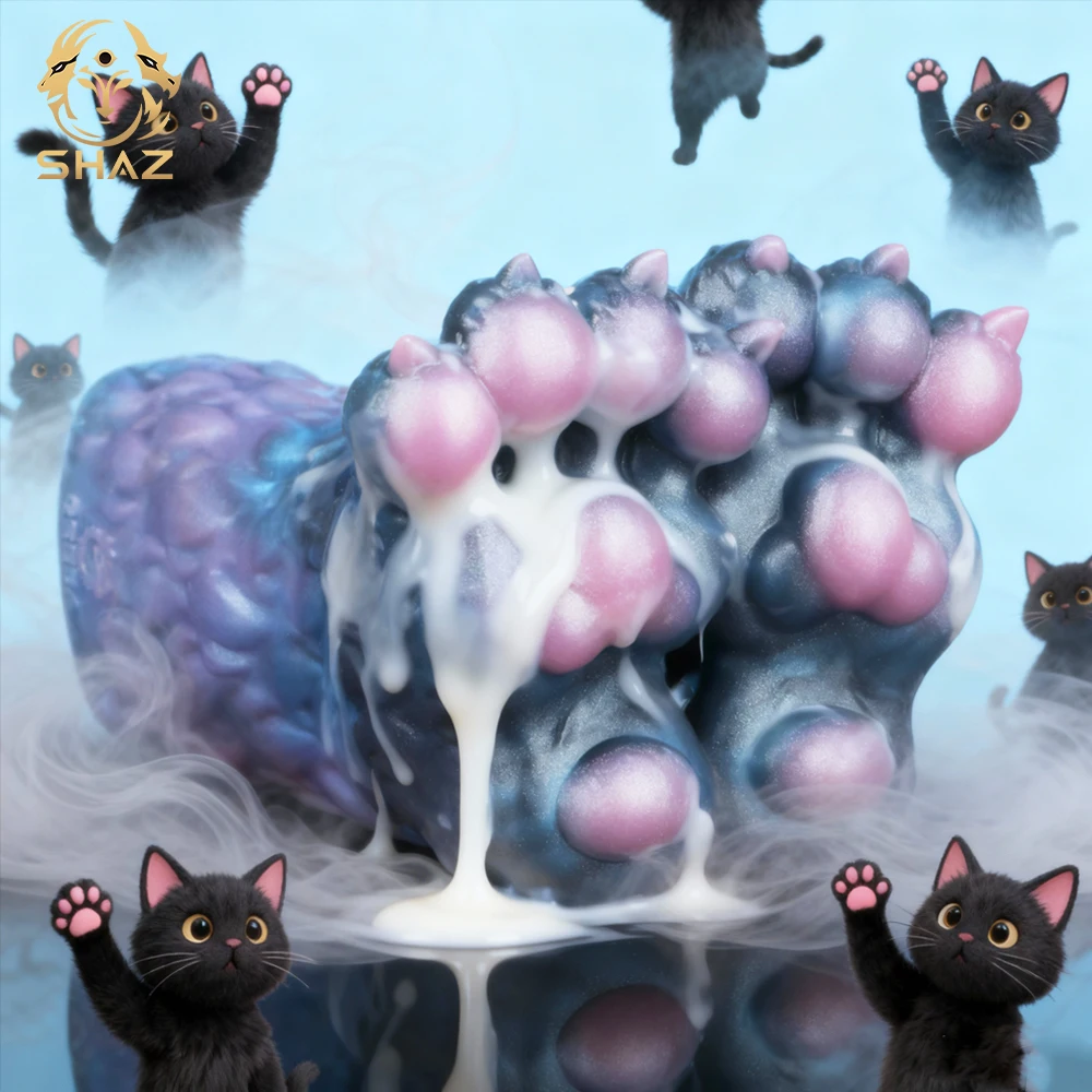 SHAZ-masturbador de pata de gato, coño de bolsillo, Animal, Vagina, Onahole, matsubater masculino, entrenamiento de pene, juguete sexual para hombres, pene, juguetes para adultos 18+