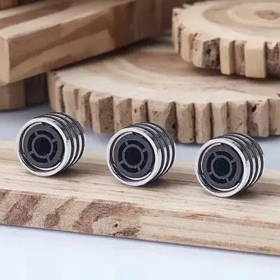 

3 Pcs Metal Knob Volume Control Guitar Parts Knobs Cap Bass Accessories Tone for