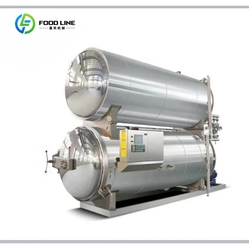 Customized High Temperature Autoclave Pressure Steam Steriliser for Food Spices and Seasoning