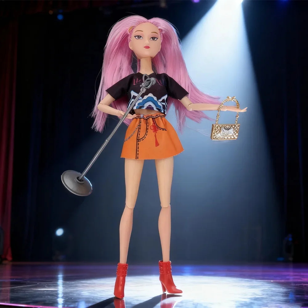 2025 NOUVEAU k-pop Demon Hunters Sorcière Hunter Groupe Rumi Mira Zoey Décoratif Cadeaux d'anniversaire pour enfants Cadeaux de Noël et du Nouvel An