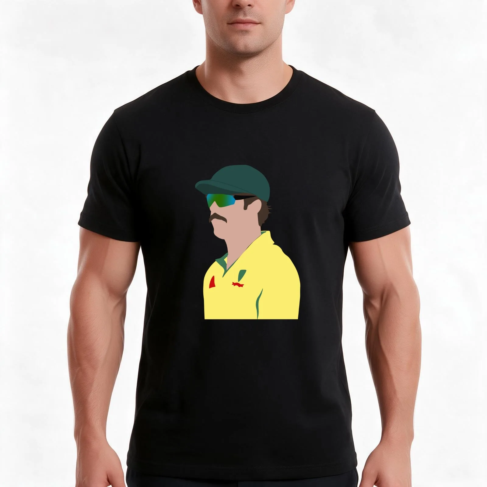 Travis Head T-Shirt, Summer Casual Cotton Tee, Oversized Streetwear Tops, Vintage Graphic Print, Loose Fit Short Sleeve