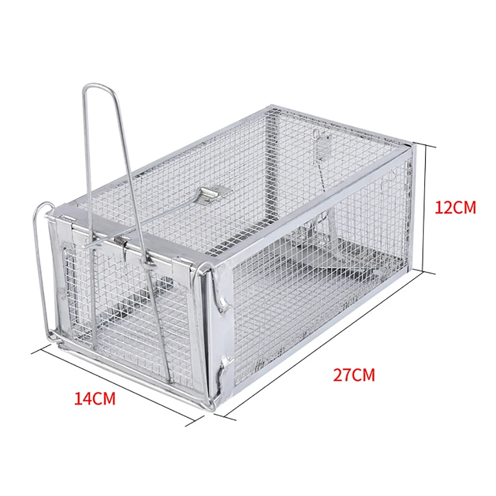 

Клетка для живого гумана, ловушка для белки, мыши, крыс, мышей, грызунов, ловушка для домашних и наружных мелких животных