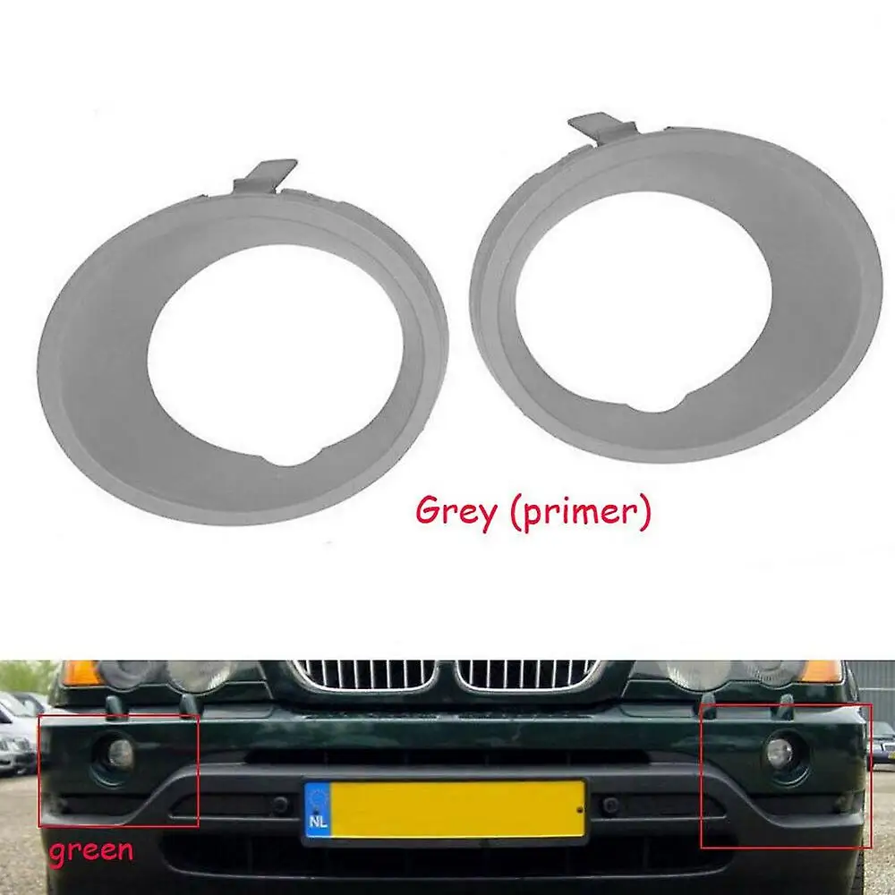 Front Left & Right Lower Bumper Fog Light Cover Vent Grille