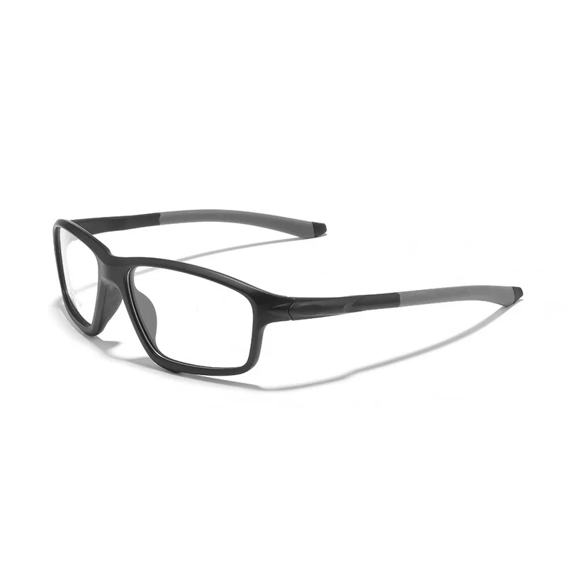 KIZN الرياضة قصر النظر نظارات الإطار TR90 مربع الموضة خفيفة للغاية في الهواء الطلق وصفة طبية بصرية الرجال نظارات نسائية-0-50 إلى -6.0