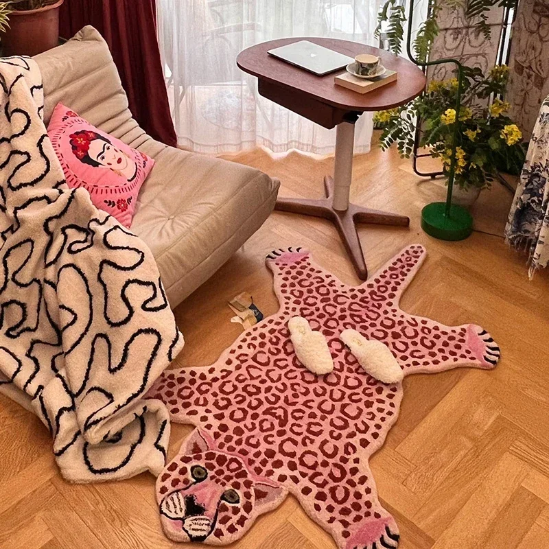 

Rugs for Bedroom Carpet Living Room Animal Rug Soft Fluffy Plush Floor Mat Kids Cartoon Foot Mats Home Decor Alfombra Habitación