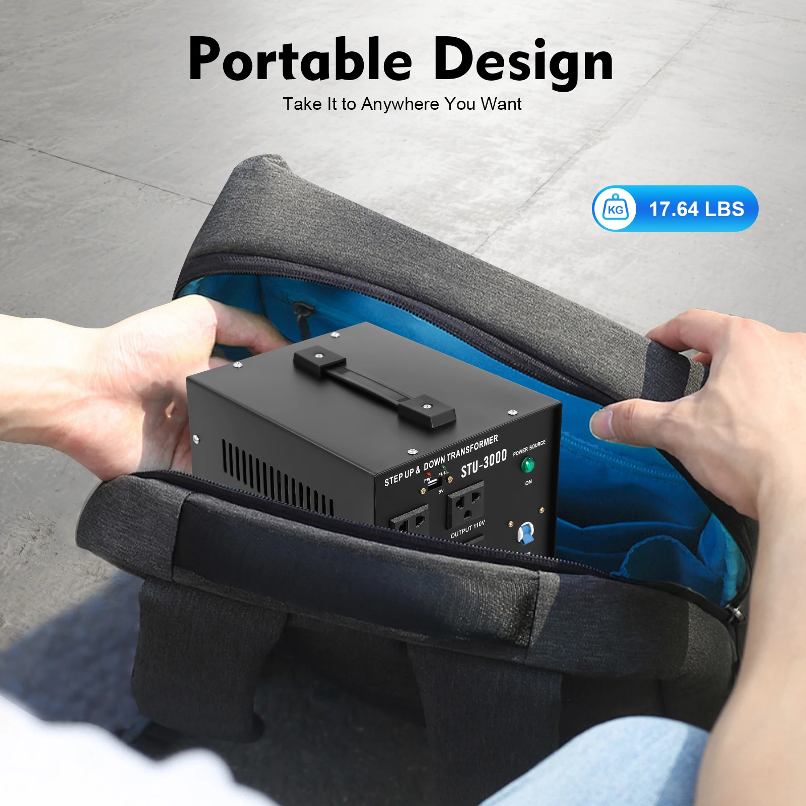 3000 واط محول جهد كهربائي محول 110 فولت إلى 220 فولت/220 فولت إلى 110 فولت التيار المتناوب خطوة لأعلى والتنحي محول للأجهزة المنزلية #4