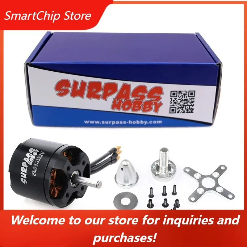 SmartChip1pcs New Original SURPASS HOBBY C5065 335KV 435KV Brushless Motor Brushless Motor For Airplane Fixed-wing Glider Aircra