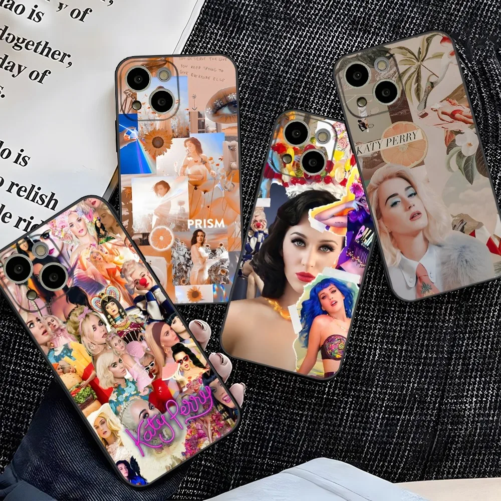 Singer K-Katy P-Perry Phone Case for 14 Pro Max for Apple iphone 15 13 14 12 Mini 11 Xr X Xs Pro Max 8 6s 7 6 Plus Back Cover