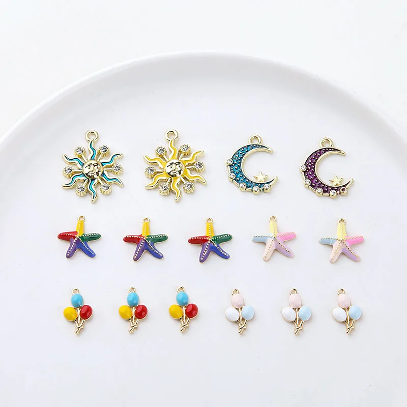 

1 шт., аксессуары для ювелирных изделий ручной работы с медным покрытием