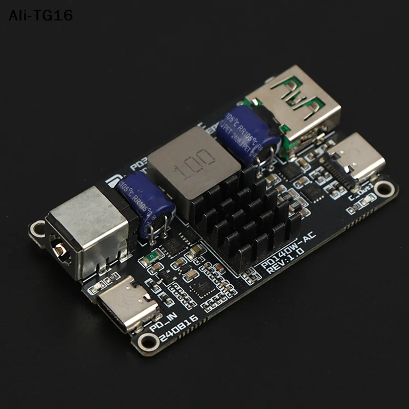 

PD 140W High-power DC Buck Dual Port Fast Charging Module Type-C USB Charger Full Protocol Fast Charging PD3.1 QC3.0 QC4 QC4+