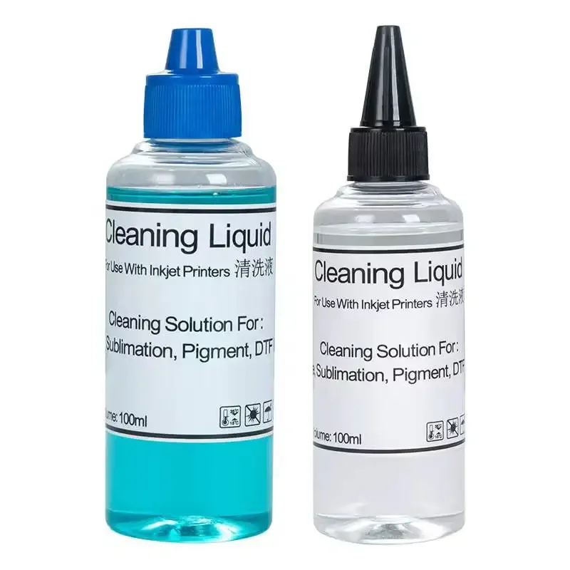 100ML Inkjet Printer Print Head Cleaner Cleaning Solution Liquid Fluid for EPSON HP CANON BROTHER Lexmark Inkjet Printer