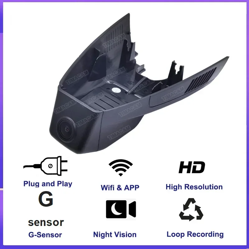 2K 4K 2016P Wifi Car-Dvr Dual Lens DashCam for Mercedes Benz B Class w246 w247 B180 B200 B250 B260 2011-2019 Night vision