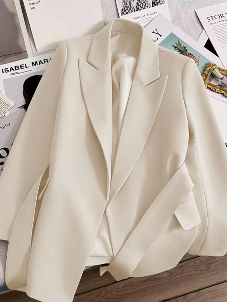 Blazer for Women 2024 Spring Autumn New in Outerwears Office Lady Blazers Loose Fit Women Clothing Coats Women\'s Jacket
