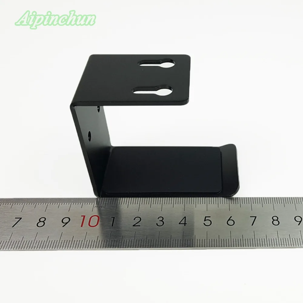 Soporte de Metal para auriculares, gancho de pared de aleación de aluminio, soporte para auriculares con tornillos adhesivos