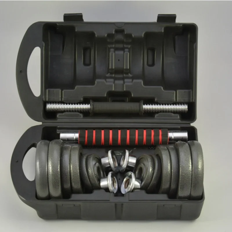 Cheap Best Barbell and Dumbbell Set Core Home Fitness 20kg Adjustable Dumbbell Set for Sale
