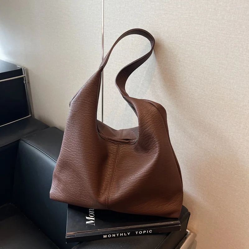 

Женская сумка через плечо, модная женская сумка-тоут, 2025 из искусственной кожи на молнии, роскошные женские сумки, большие ручные сумки, дизайнерский кошелек Bolsas