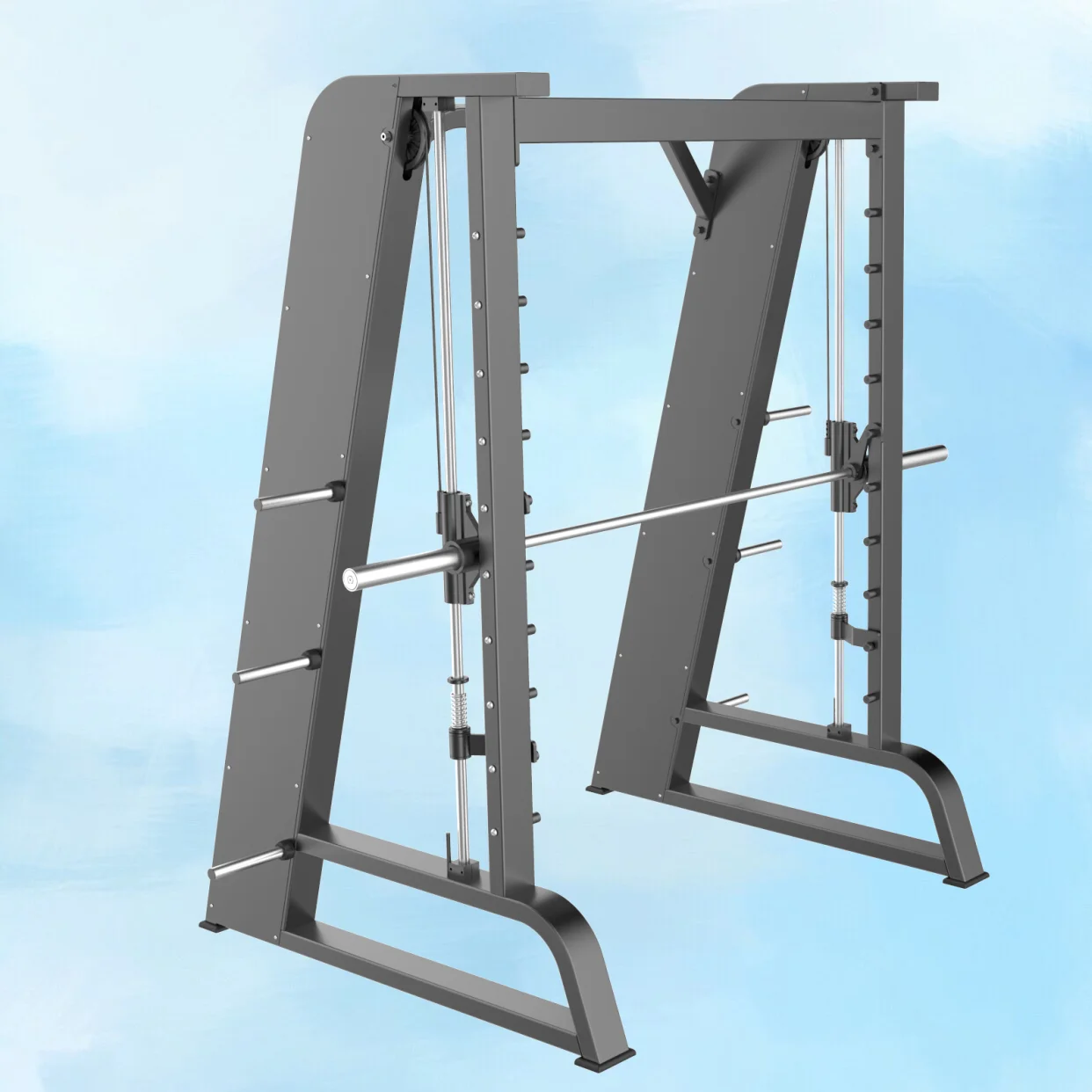 

China Sport Show Gym Fitness Equipment Fitness Multi-functional Smith Machine