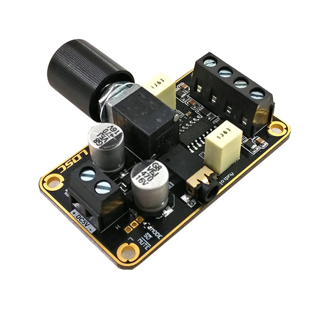 5Wx2 Stereo Dual Channel Digital Amplifier Board PAM8406 Audio Amplifier Module 5V Class D Amplifier