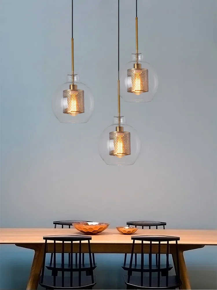 

MYUI Modern Chandeliers Glass Ball Pendent Lamps Living Room Dining Room Lighting Home Decor Ceiling Lights