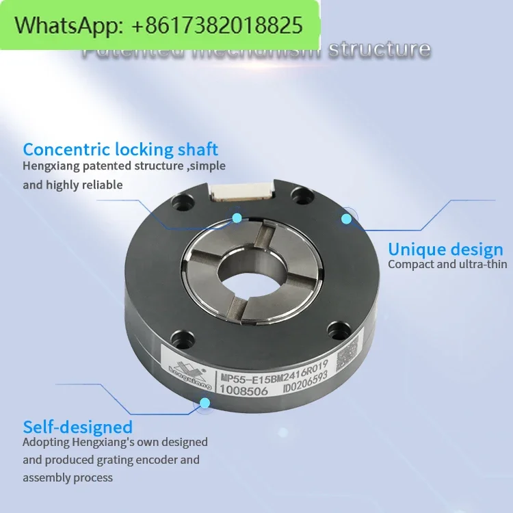 HENGXIANG-MP55 Multi Turn Hollow Shaft Absolute Encoder RS-485 Electrical Interface