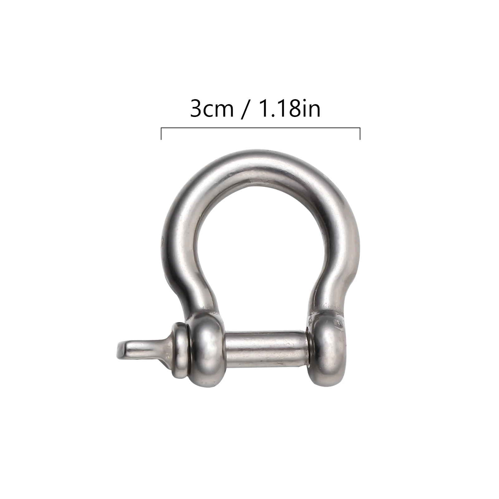 Bow Buckle Horseshoe Shape Design Shackles D-Shackle for Lifting Shaped Lock Hose Pipe