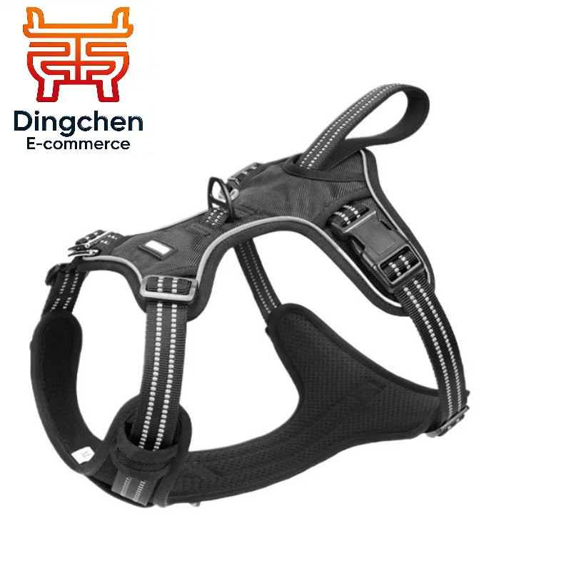 

Легкая тактическая автомобильная и поводковая шлейка для собак двойного назначения - для крупных и средних пород, безопасная для автомобиля, с защитой от прыжков, зоотовары