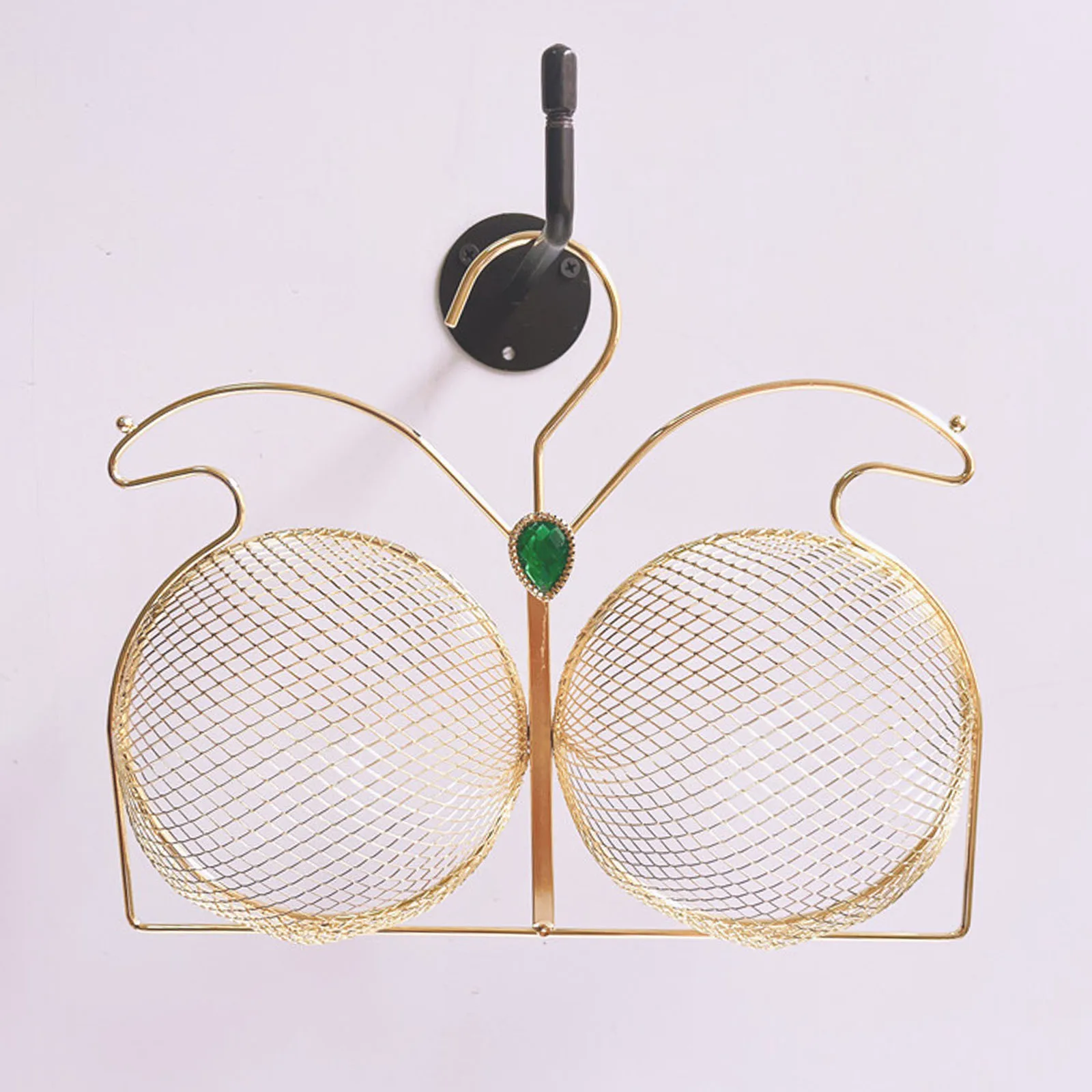 Bra Display Stand Iron Bikini Lingeries Hanger Female Underwear Holder Hanging Bra Display for Wardrobe Shop Organizer