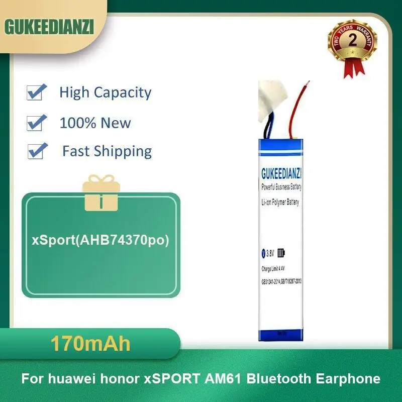 Battery For HUAWEI FreeBuds 2 Pro Charging Box CM-H2 / FlyPods CM-H2S Bluetooth Headset honor xSPORT AM61 Earphone