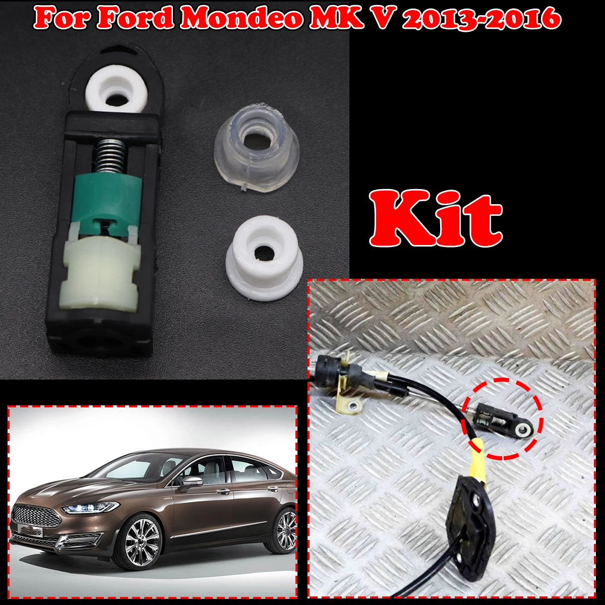 

Shift Cable Bushing kit For Ford Mondeo MK V 2013-2016 Connect Automatic Transmission Linkage Rod End Repair Grommet Replacement