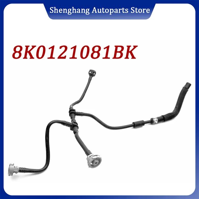 Wąż zbiornika wyrównawczego płynu chłodzącego do Audi A4 A5 A8 S4 S5 Quattro 2013-2018 3.0T 8K0121081AE 8K0121081BK 8K0 121 081 AE 8K0 121 081 BK