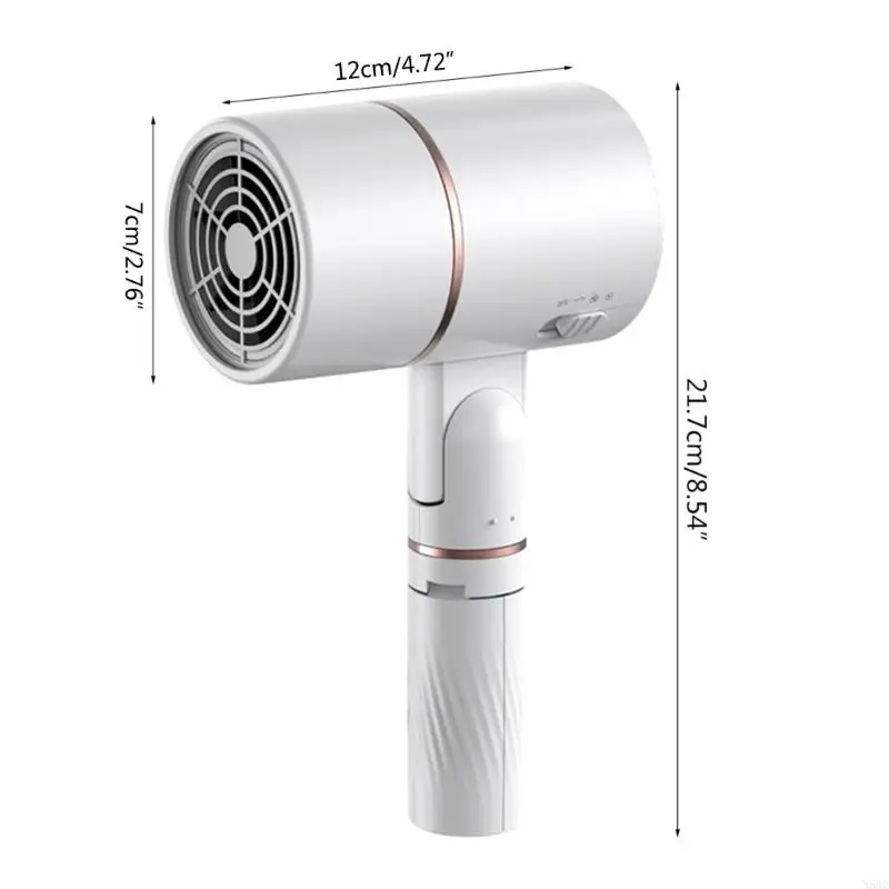 Sèche-cheveux professionnels négatifs soins capillaires Bulite en vent vent chaud brosse à air froid cheveux secs