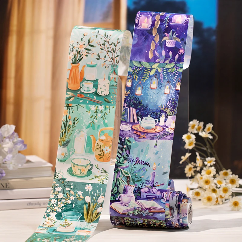 Журнал GO 8x200 см, исцеляющая художественная лента Realm, наклейка для скрапбукинга, коллаж, мусорный журнал, планировщик, сделай сам, декор для альбома, карты