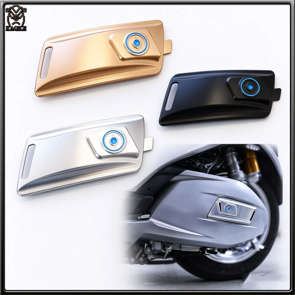 101 Motorcycle CNC Clutch Square Cover Drive Cover Transmission Cover Cap For Vespa Primavera 125 150 Sprint 150 180 SPRINT 125