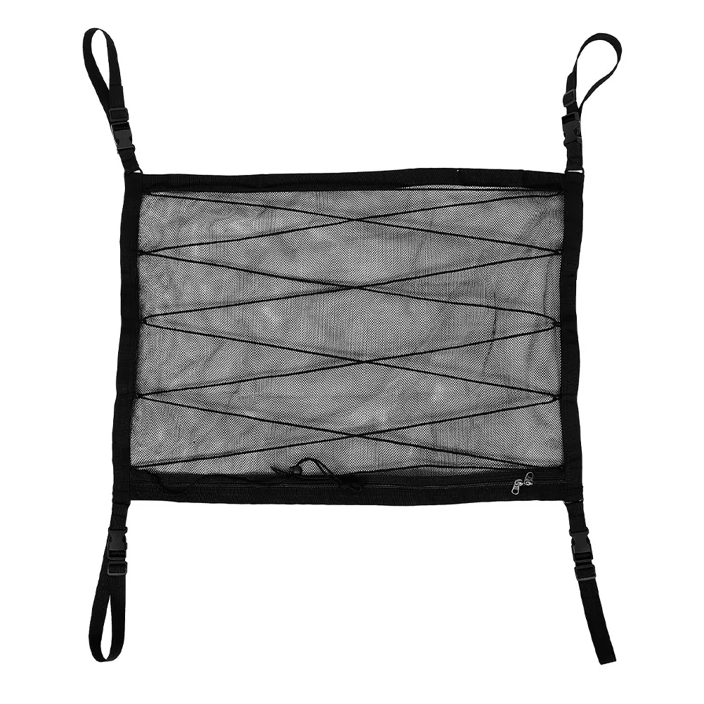 

Car Ceiling Cargo Net Pocket Heavy Load Mesh Car Roof Storage Organizer Suv Truck Travel Long Road Camping Accessories