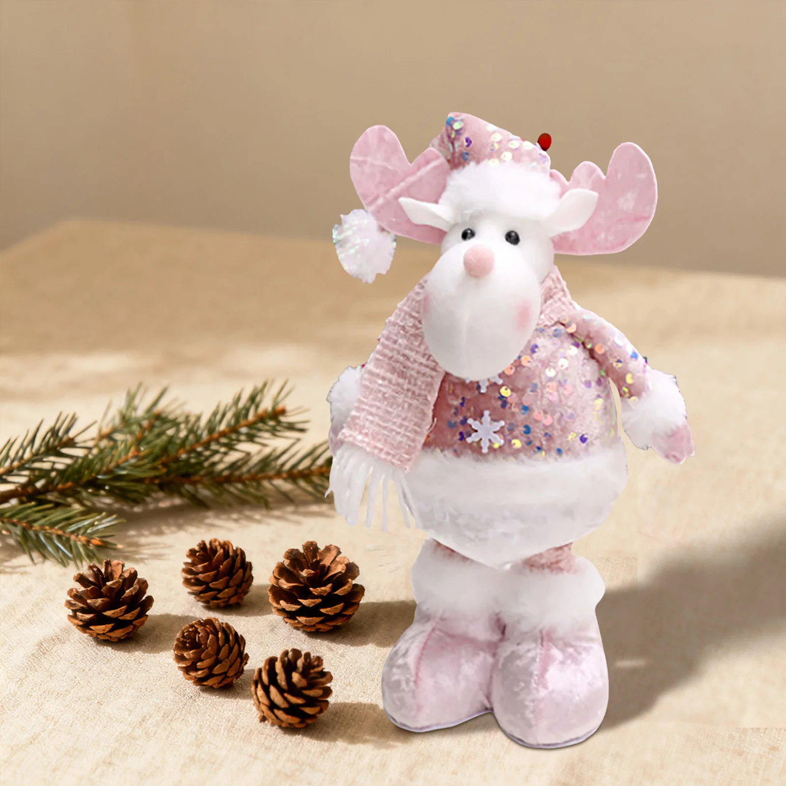 2025 décorations de Noël intégrité poupées Lovesick bonhomme de neige vieil homme jouet nain décoration jouet avec un chapeau adapté à la décoration intérieure