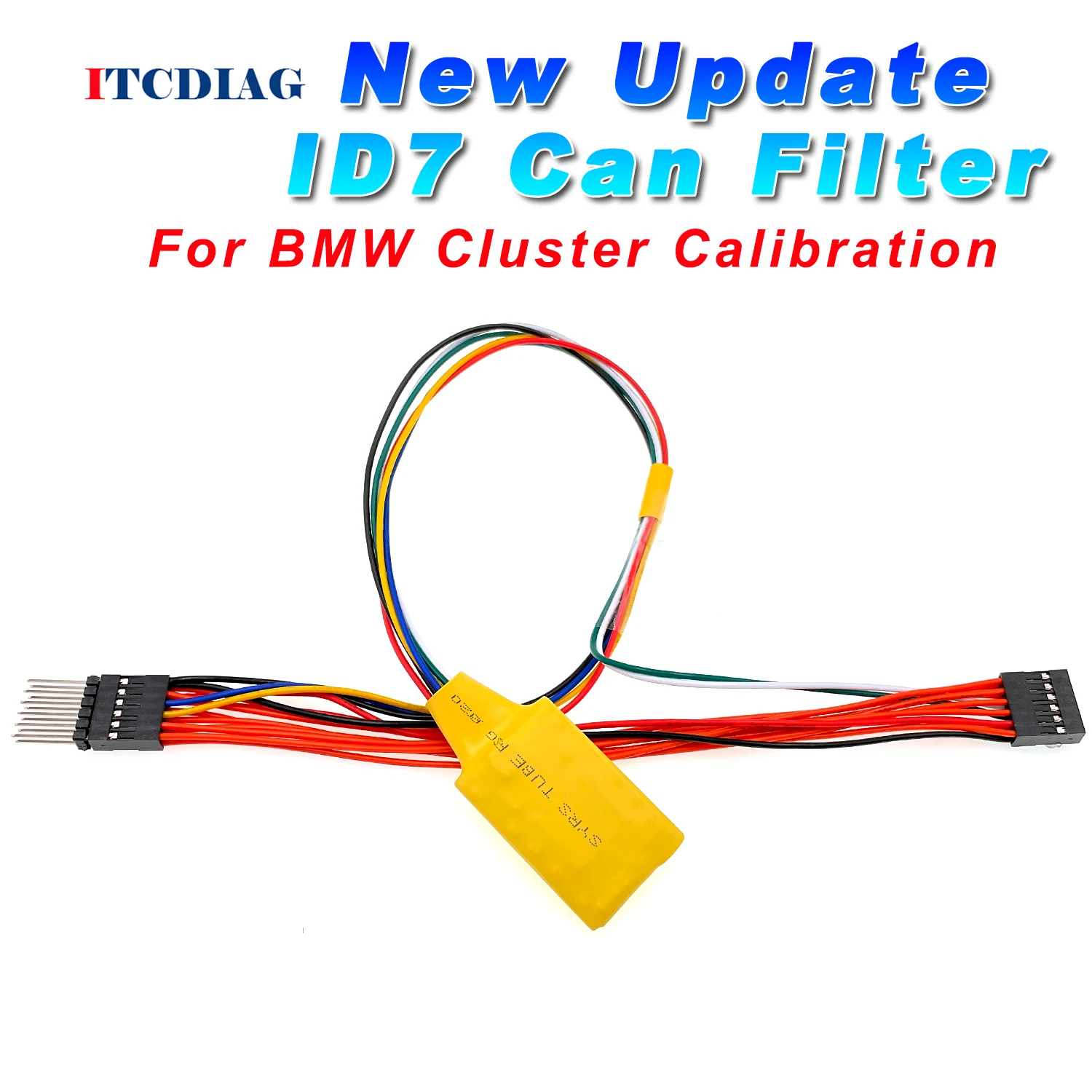 Upgrade ID7 Can Filter for BMW Full LCD Instrument Can Filter for Cluster Calibration Solve Dash Dark Screen Issue For G Series