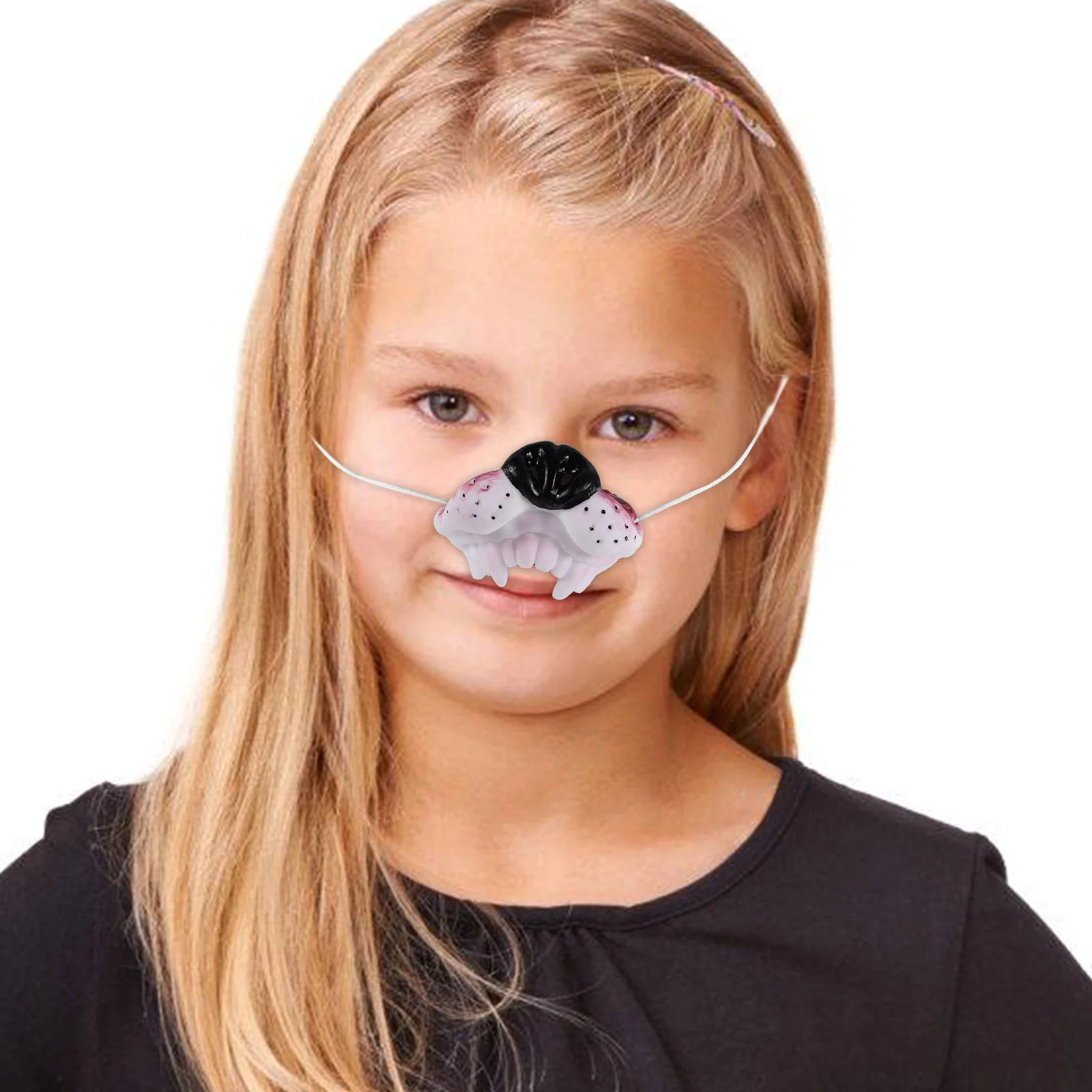 อุปกรณ์ประกอบฉากสุนัขหมาป่า วัสดุไวนิล สำหรับงานปาร์ตี้ คอสเพลย์ ชุดแฟนซี น้ำหนักเบา ดีไซน์กะทัดรัด อุปกรณ์ประกอบฉากสัตว์สำหรับงานคาร์นิวัล งานปาร์ตี้