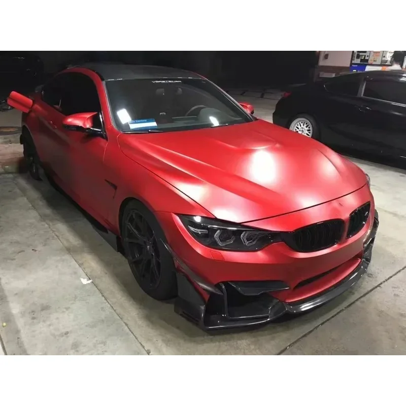 High Quality Carbon Fiber Body Kit For M3 M4 F80 F82 MAD Style Front Lip Diffuser Spoiler