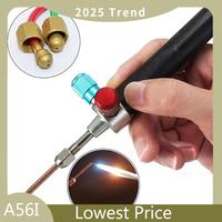 ABDD Acetylene Oxygen Soldering Torch Welding Torch Kit Portable Gas Welding Torch Kit