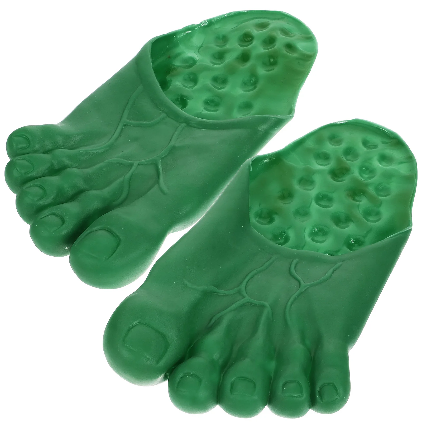 

Giant Feet Green Slippers Halloween Cosplay Costume Party Supplies Scary Props Masquerade Accessories Halloween Props